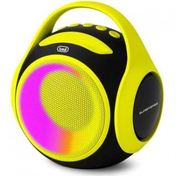 Cassa wireless Trevi 0XR8A20205 XR 8A 202 Tws Giallo e Nero