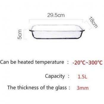 Récipient de cuisson en verre