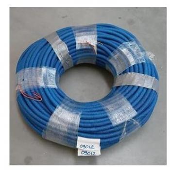 Gaine ICTA préfilée couleur bleu Ø16 mm bobine 100 m 3×1,5 mm² (rouge‑orange‑orange) – RAL5010