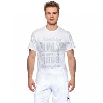 Tee Establecido Dunlop Hombre Blanco M