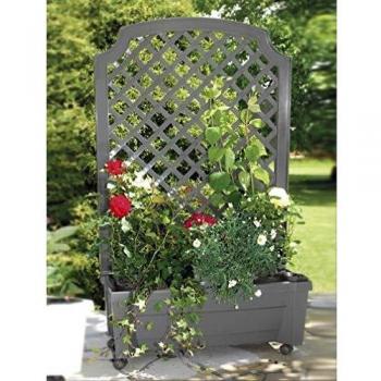 KHW Pflanzkasten mit Spalier, 79x35x134 cm