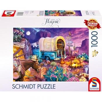 Schmidt Spiele: Romantisches Wildwest-Abenteuer Puzzle