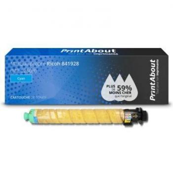 Cyan Toner von PrintAbout für Ricoh 841928 (MP C2503)