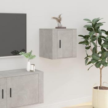 VidaXL TV Wall Cabinet Concrete Grey 40x34.5x40 cm
