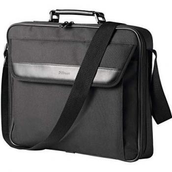Trust Atlanta Laptop Briefcase for 16-Inch Laptops, Black