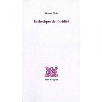 Esthétique de l’aridité