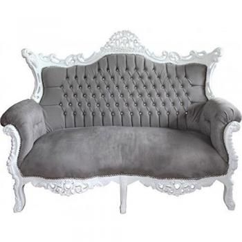 Casa Padrino 2-er Sofa im Antik Stil mit Glitzer