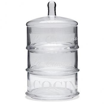 Riviera Maison La Cucina Mini Aufbewahrungsglas 1 ct Weiß