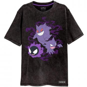 Pokémon Ghosts Gaming Shirt – Schwarz, Größe XL