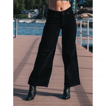 Black Volcom Roadstop Workwear Trousers (Women's)