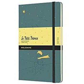 Petit Prince Notebook Premium, Tamanio XL, Relleno de Líneas, Cubierta Resistente, Verde Alga