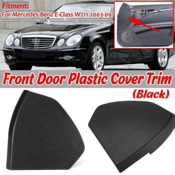 Cubierta de puerta superior para Mercedes W211 Clase E, color negro