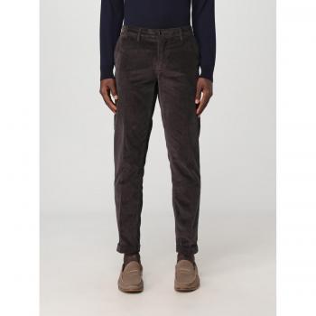 Re-Hash Pantalone a Velluto Marrone, L 31