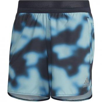 Adidas Run Icons Men's Shorts with Multicolored Graphic Print