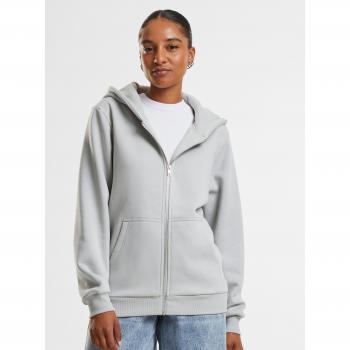 Felpa Urban Classics Fluffy Light Asphalt per Donna