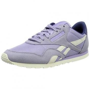 Reebok Classic Nylon, Chaussures de Course Femme, Violet