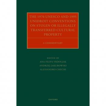 Vitalsource Technologies, Inc. The 1970 UNESCO and 1995 UNIDROIT Conventions on Stolen or Illegally Transferred Cultural Property