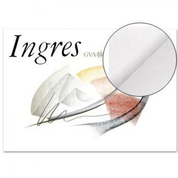 Canson Guarro Ingres 30% Algodón, Bloc Encolado, 32,5x46 cm, 20 Hojas, Verjurado 108g