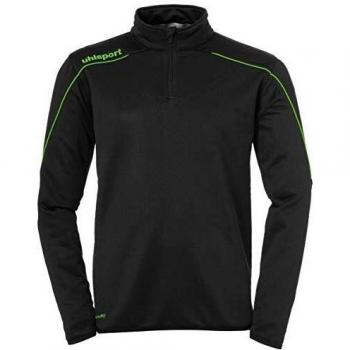 Uhlsport Steam 22 Black/Green Kids Sweatshirt
