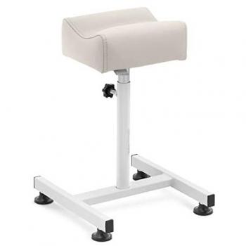 Tabouret de pédicure crème réglable jusqu'à 67 cm