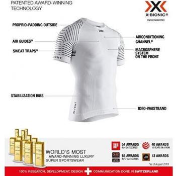 X-Bionic Men Invent 4.0 Light Round Neck Short Sleeve T-Shirt