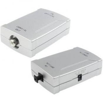 Toslink to Coaxial Audio Señal Convertidor