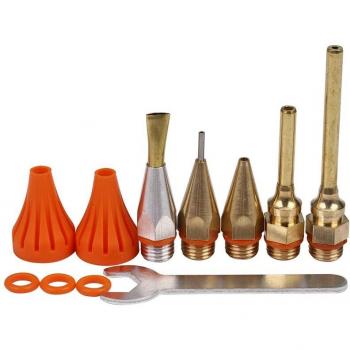Buse Cuivre Multi‑Taille – Ensemble 11, Grand Diamètre, Courte Longueur