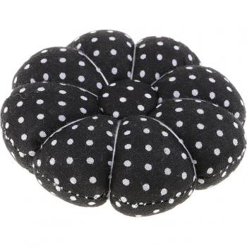 Polka Dot Pumpkin Wearable Wrist Pin Cushion