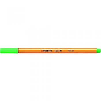 Rotulador Escritura Punta Fina 0.4mm point88 esmeralda
