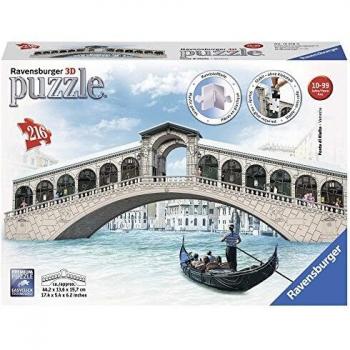 Ravensburger 3D‑Puzzle „Rialto‑Brücke“ (216 Stück)