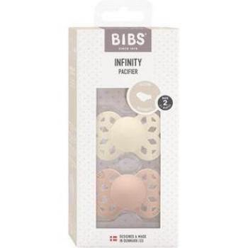BIBS® Schnuller Duo Infinity 6-18 Monate Vanilla & Peach