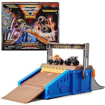 Ensemble de jeu Mini Freestyle Flip Arena Monster Jam