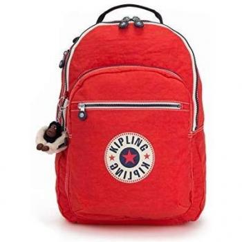 Mochila escolar Kipling CLAS SEOUL, 45 cm, 25 litros, Rojo