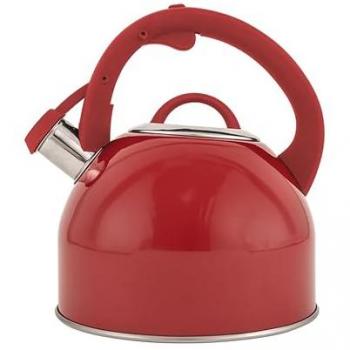 Bialetti Bollitore Rosso 2,5 l Winter Wonderland con Fischietto