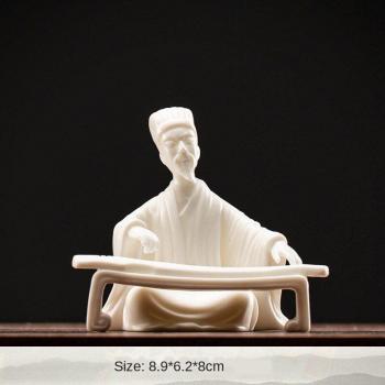 Miniature Céramique WhiteWarei Décor de Bureau et Maison