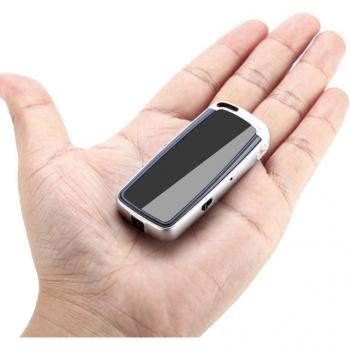 Compact Keychain Camera with Voice Recording