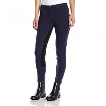 Pantalones de equitación Pfiff 101197, mujer, Azul, talla 38