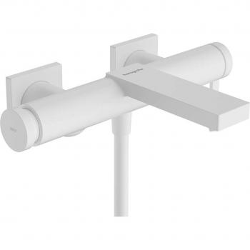 Miscelatore per vasca da bagno Hansgrohe Tecturis E, bianco opaco