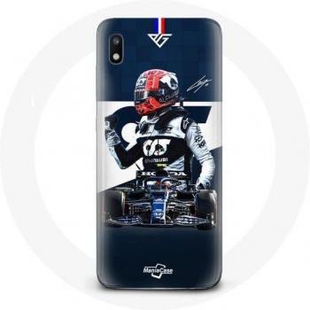 Coque Samsung Galaxy A10 Max Verstappen Pilote automobile Bleu