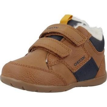 Botes infantiles Geox B Elthan Boy Marrón