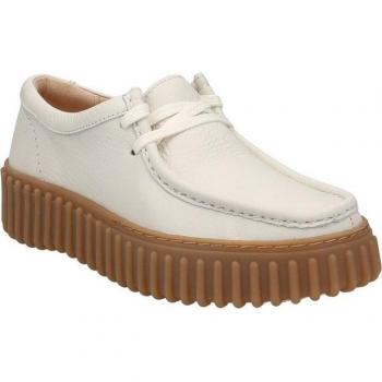 Zapatos de piel Clarks 26172085 “Bee” Blanco (Casual)