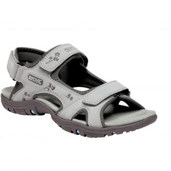 Regatta Women's Haris Lightweight Sandals Light Steel Granite, Size: UK 6