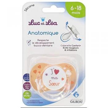 Sucettes anatomiques en silicone