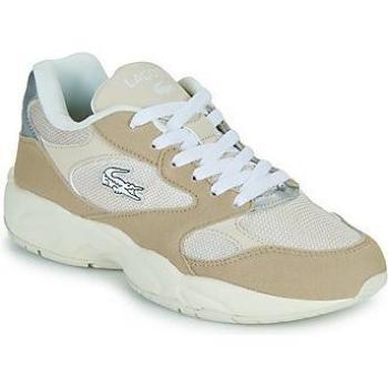 Lacoste Girls' STORM 96 Trainers in Beige