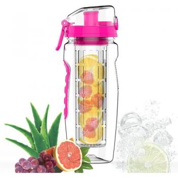 Botella Sport Tritan con Tapa Superior y Filtro 32oz