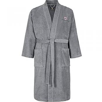 Herren Bademantel JANNING grau 4XL