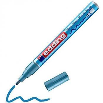 Edding 751 tinta opaca brillante azul claro