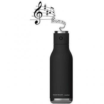 ASOBU 500 ml Thermosflasche mit integriertem Lautsprecher schwarz
