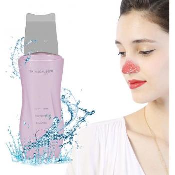 Home Ultrasonic Skin Scrubber for Facial Cleansing and Blackhead Removal