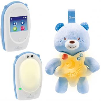 Chicco Écoute Bébé Audio Top First Dreams + Veilleuse Petit Ourson First Dreams